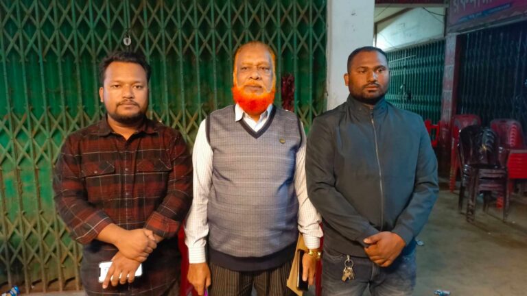 বাঘাইছড়ি চৌমুহনী মার্কেট পরিচালনা কমিটির সভাপতি  নিজাম উদ্দিন 